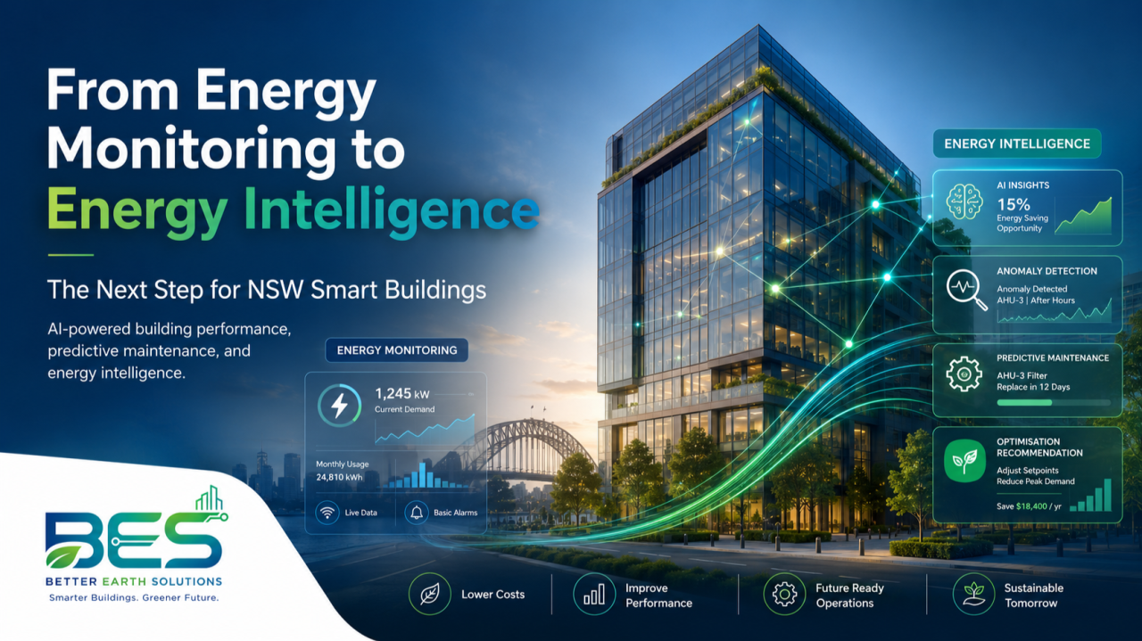 From Energy Monitoring to Energy Intelligence: The Next Step for Australia Smart Buildings